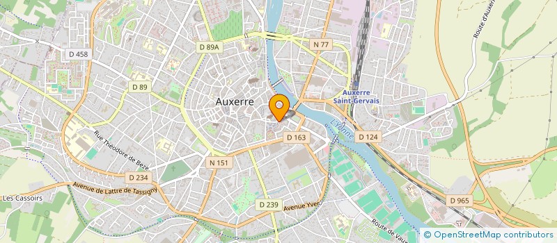localisation de l'entreprise ALLO DINAPOLI à AUXERRE