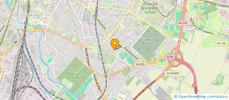 localisation de l'entreprise ALLO DRIVER  DIJON