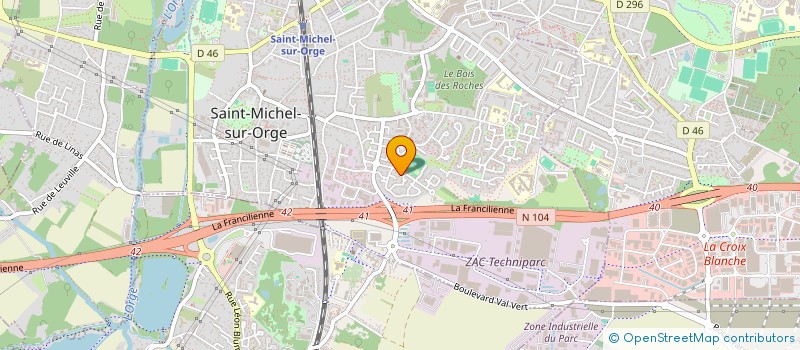 localisation de l'entreprise ALLO DRONE  SAINT-MICHEL-SUR-ORGE