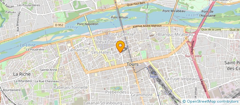 localisation de l'entreprise ALLO ELDA PROTECTION à TOURS
