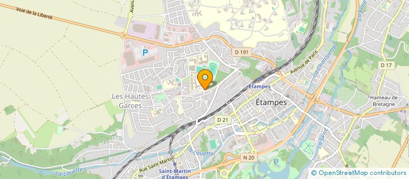 localisation de l'entreprise ALLO ETAMPES à ETAMPES