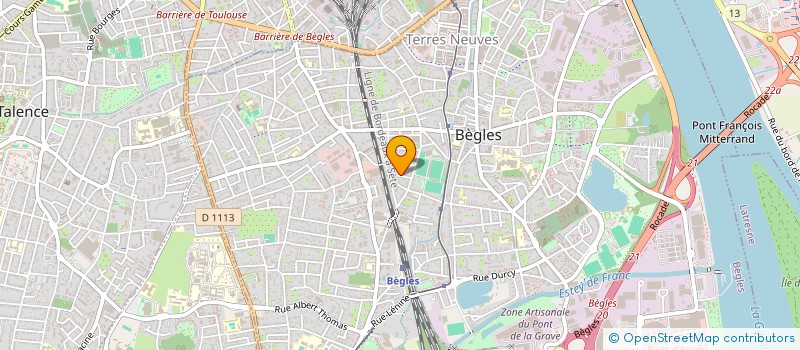 localisation de l'entreprise ALLO EXPERT SERVICES à BEGLES