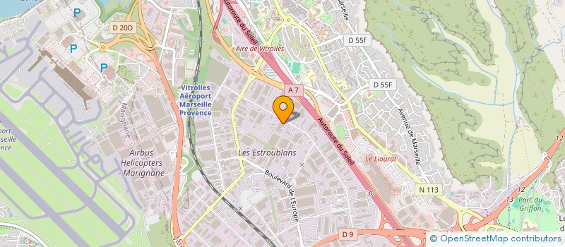 localisation de l'entreprise ALLO EXPRESS à VITROLLES