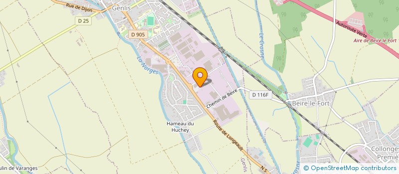 localisation de l'entreprise ALLO EXPRESS TRANSPORT à LONGVIC