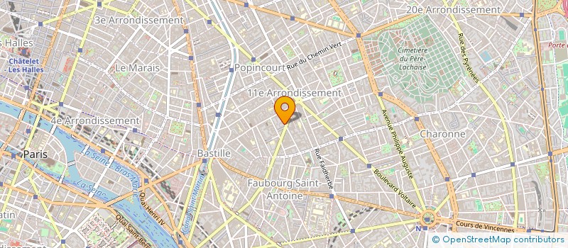 localisation de l'entreprise ALLO FRANCE ASSISTANCE à PARIS