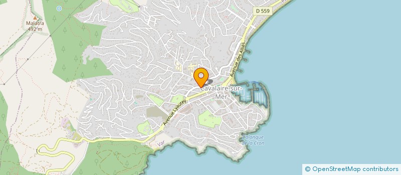 localisation de l'entreprise ALLO FRED DEPANNAGES à CAVALAIRE-SUR-MER