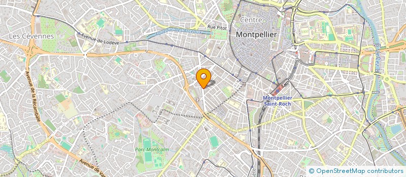 localisation de l'entreprise ALLO GARAGE 34 à MONTPELLIER