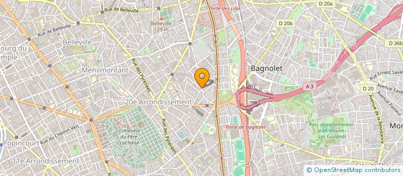 localisation de l'entreprise ALLO GILLE & FILS  PARIS