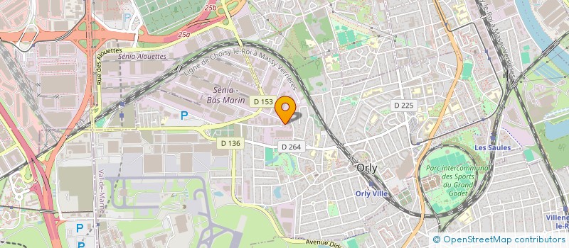 localisation de l'entreprise ALLO GLACONS à ORLY