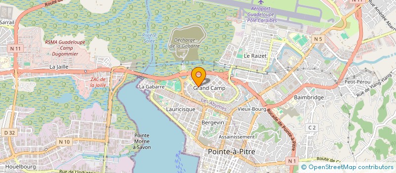 localisation de l'entreprise ALLO GUA' SERVICES à LES ABYMES