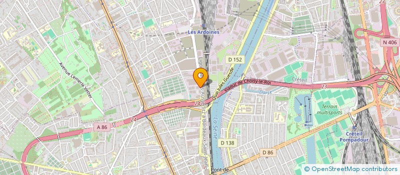 localisation de l'entreprise ALLO HECTOR EXPRESS à VITRY-SUR-SEINE