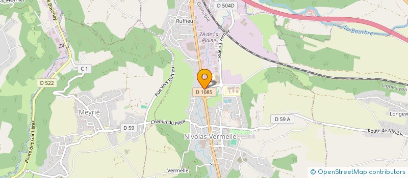 localisation de l'entreprise ALLO HYGI 3D  LES EPARRES