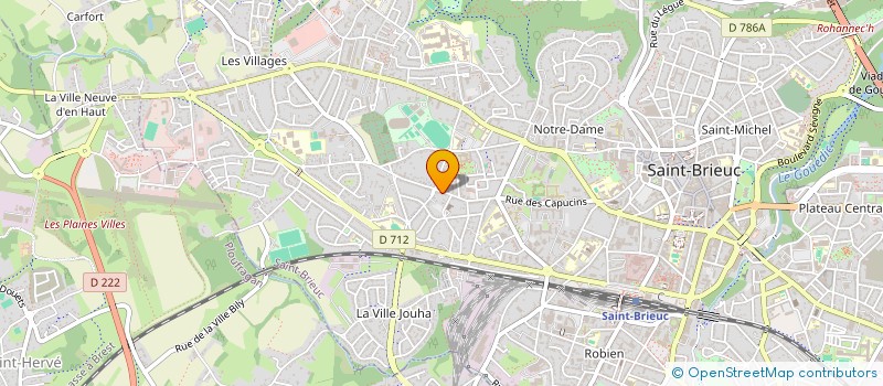 localisation de l'entreprise ALLO IMMO 22 à SAINT-BRIEUC