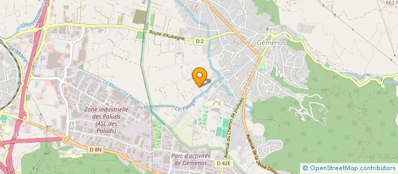 localisation de l'entreprise ALLO IMMO  GEMENOS