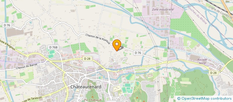 localisation de l'entreprise ALLO INFORMATIQUE EXPRESS  CHATEAURENARD