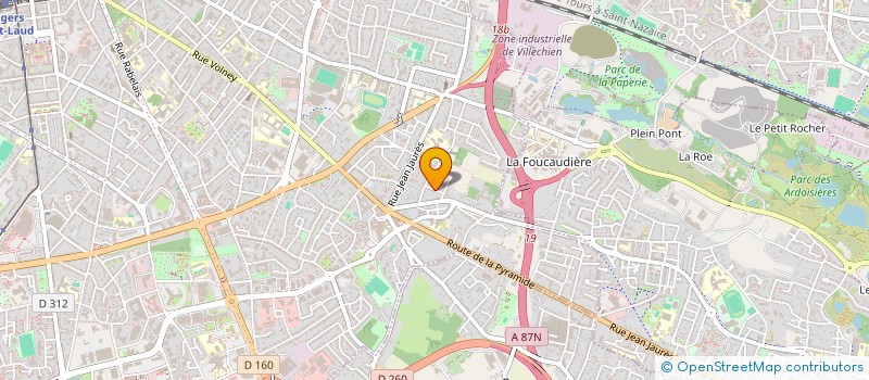 localisation de l'entreprise ALLO J'MI TAXI à ANGERS