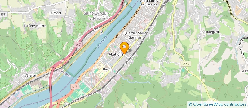 localisation de l'entreprise ALLO JARDIN à VIENNE