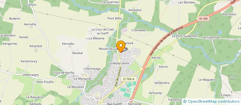 localisation de l'entreprise ALLO KAREN TAXI  ELVEN