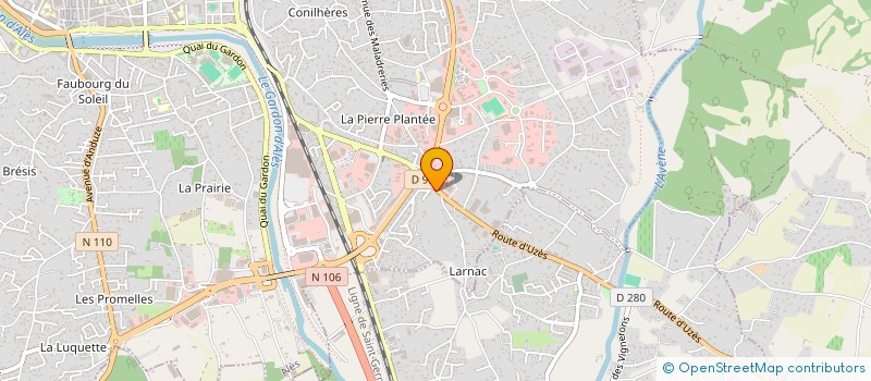 localisation de l'entreprise ALLO LABEL MAISON  ALES