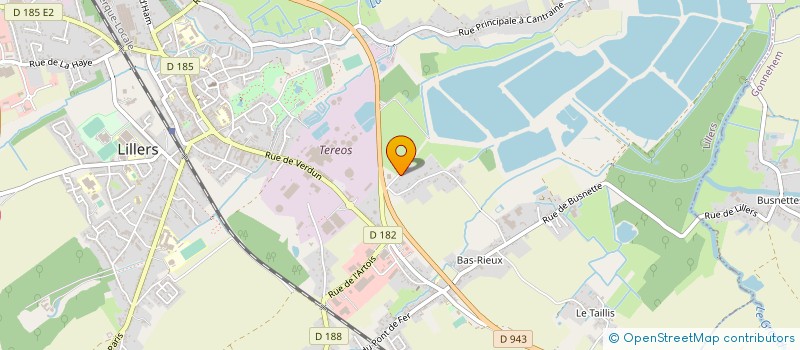 localisation de l'entreprise ALLO LILLERS TAXI  LILLERS