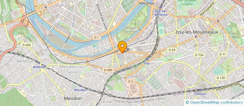 localisation de l'entreprise ALLO LIVREX  ISSY-LES-MOULINEAUX