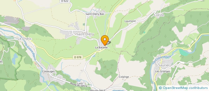 localisation de l'entreprise ALLO LUDO TAXIS  SAINT-DIERY