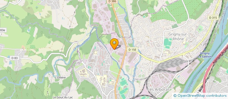 localisation de l'entreprise ALLO LYON DEPANNAGE  GRIGNY