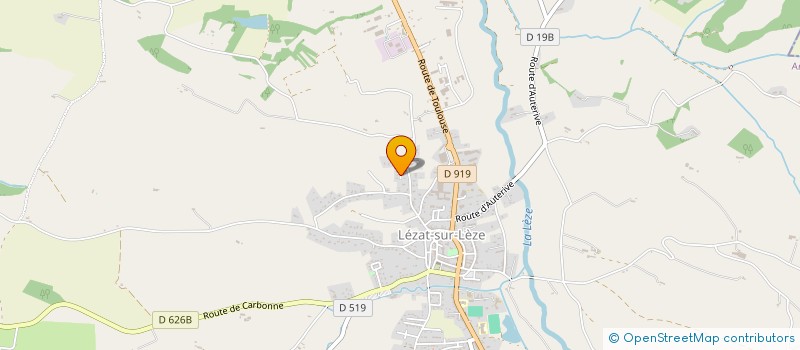 localisation de l'entreprise ALLO MAG TAKSI à LEZAT-SUR-LEZE