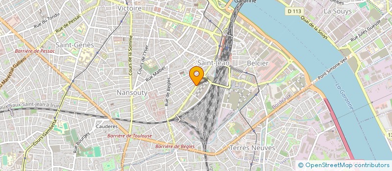 localisation de l'entreprise ALLO MAISON TRAVAUX à BORDEAUX