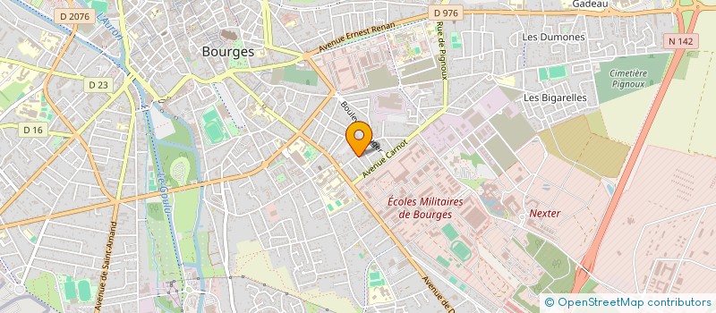 localisation de l'entreprise ALLO, MAM ICI BEBE à BOURGES