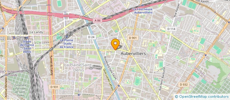 localisation de l'entreprise ALLO MAMAN HEURTAULT à AUBERVILLIERS