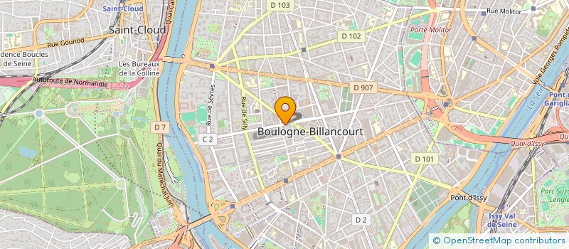 localisation de l'entreprise ALLO!MAMAN TRAVAILLE à BOULOGNE-BILLANCOURT