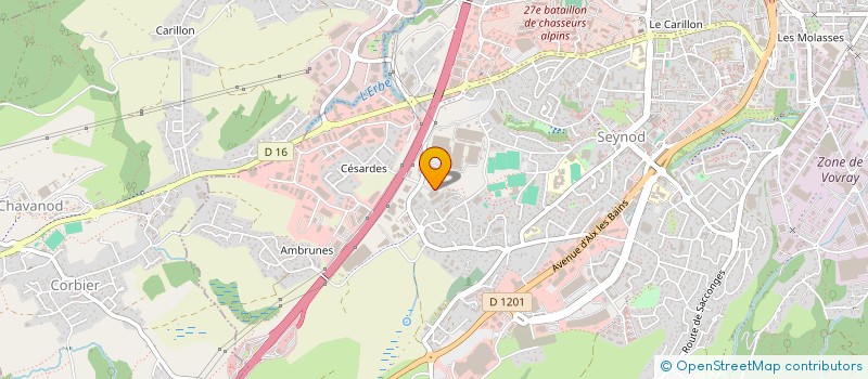 localisation de l'entreprise ALLO MANUT'  ANNECY