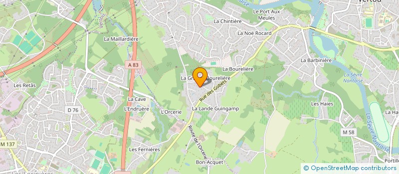 localisation de l'entreprise ALLO MARTIN  VERTOU