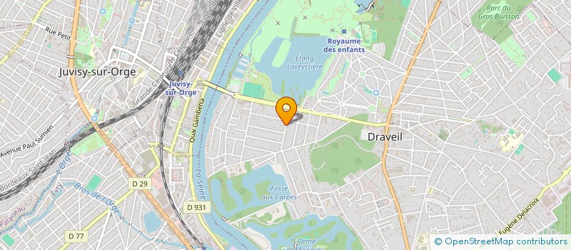 localisation de l'entreprise ALLO MILANO PIZZA à DRAVEIL
