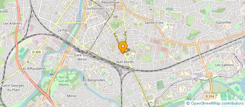 localisation de l'entreprise ALLO MOULES PIZZA  LE MANS