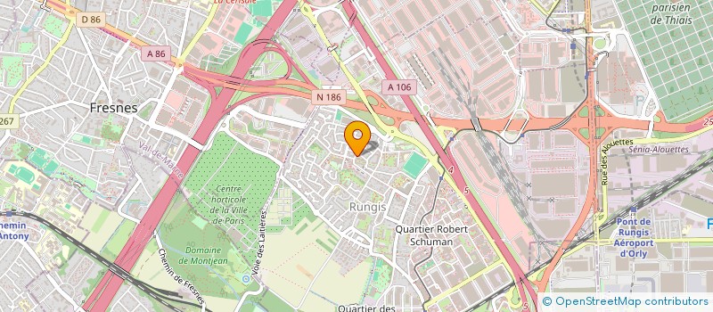 localisation de l'entreprise ALLO MULTISERVICE EXPRESS  RUNGIS