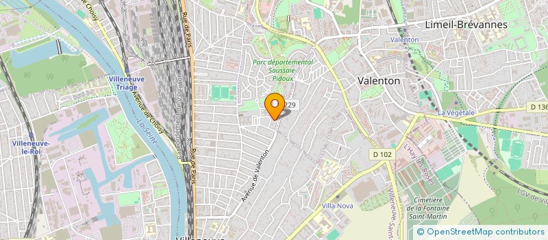 localisation de l'entreprise ALLO MUNA  VILLENEUVE-SAINT-GEORGES