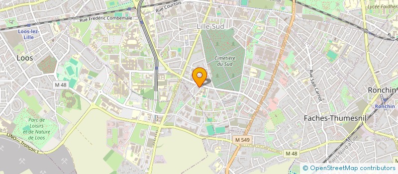 localisation de l'entreprise ALLO MY EXPERT à LILLE