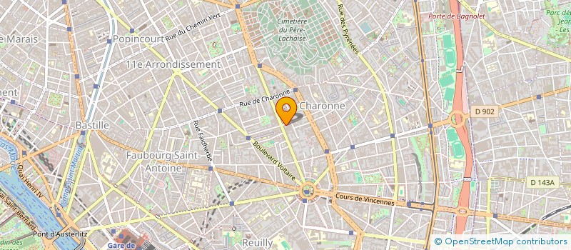 localisation de l'entreprise ALLO NACIE SERVICES à PARIS