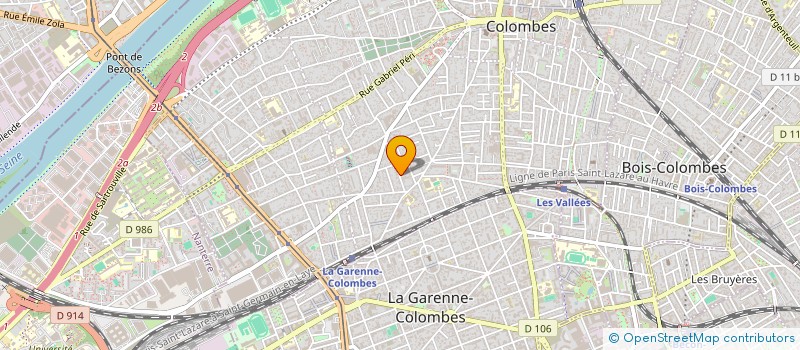 localisation de l'entreprise ALLO : NET à COLOMBES