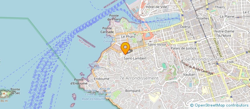 localisation de l'entreprise ALLO NET SERVICES à MARSEILLE