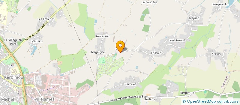 localisation de l'entreprise ALLO PAC SERVICES  GUERANDE