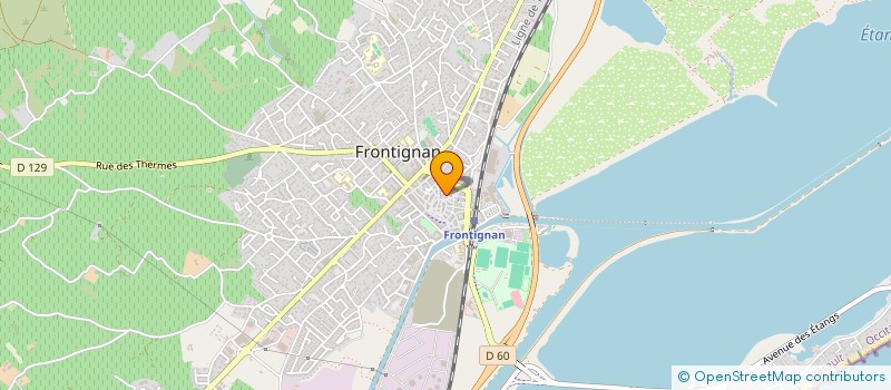 localisation de l'entreprise ALLO PAELLA à FRONTIGNAN