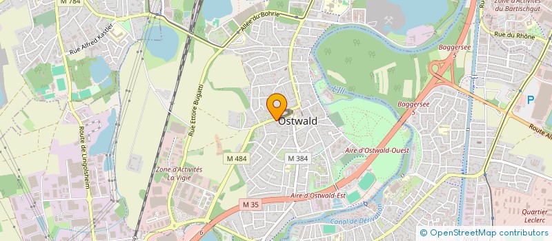 localisation de l'entreprise ALLO PALMARIVA PIZZA  OSTWALD