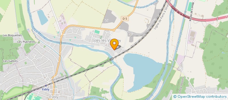 localisation de l'entreprise ALLO PAYSAGE  ISLES-LES-VILLENOY