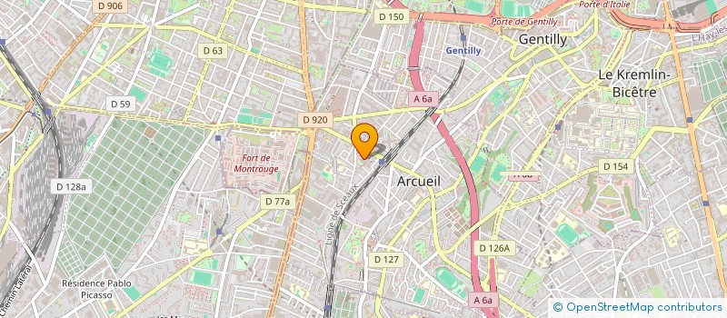 localisation de l'entreprise ALLO PERMIS à ARCUEIL