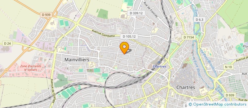localisation de l'entreprise ALLO'PHIL à MAINVILLIERS