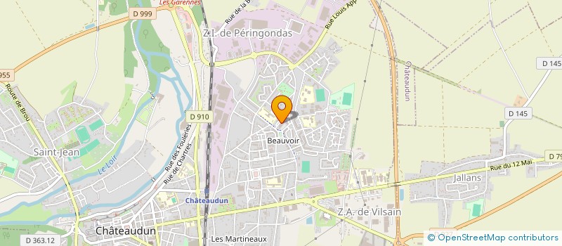 localisation de l'entreprise ALLO PHONE à CHATEAUDUN