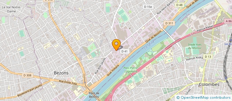 localisation de l'entreprise ALLO PIECES à BEZONS